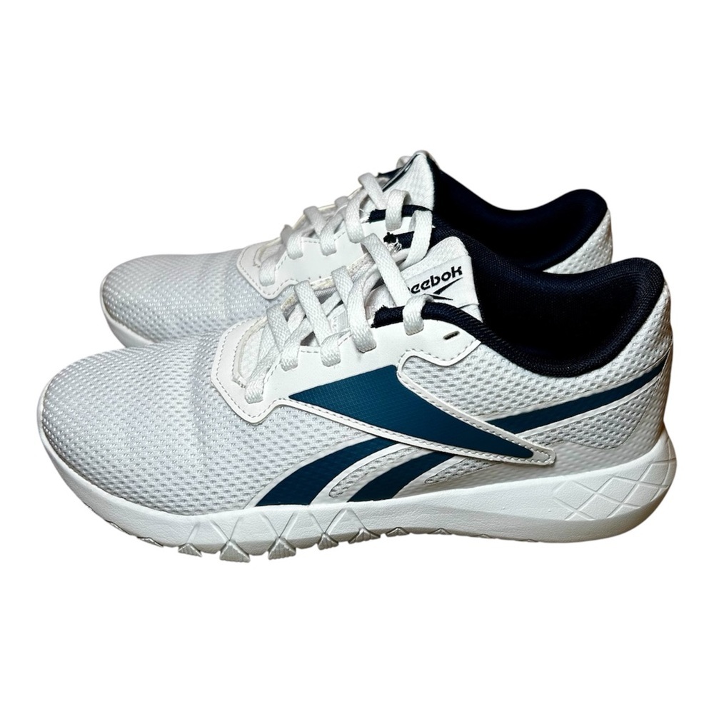 Reebok Flexagon Energy Women’s Running/Training Shoes, Size 7, White & Navy - Picture 3 of 8